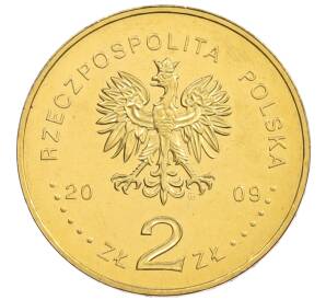 2 злотых 2009 года Польша «Оборона Вестерплатте в сентябре 1939» — Фото №2