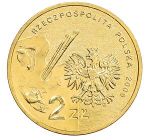 2 злотых 2009 года Польша «Художники Польши 19-20 века — Владислав Стржеминский» — Фото №2