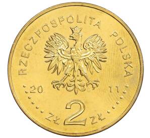 2 злотых 2011 года Польша «Города Польши — Гдыня» — Фото №2