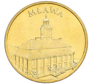 2 злотых 2011 года Польша «Города Польши — Млава» — Фото №1