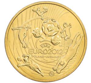 2 злотых 2012 года Польша «Чемпионат Европы по футболу 2012» — Фото №1