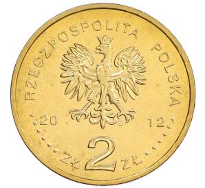 2 злотых 2012 года Польша «Чемпионат Европы по футболу 2012» — Фото №2