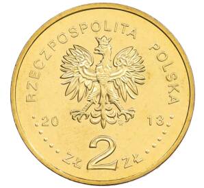 2 злотых 2013 года Польша «История польской музыки — Агнешка Осецкая» — Фото №2