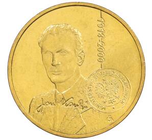 2 злотых 2014 года Польша «100 лет со дня рождения Яна Карского» — Фото №1