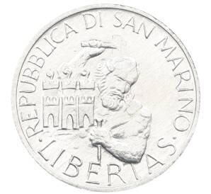 1 лира 1994 года Сан-Марино — Фото №2