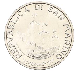 100 лир 1993 года Сан-Марино — Фото №2