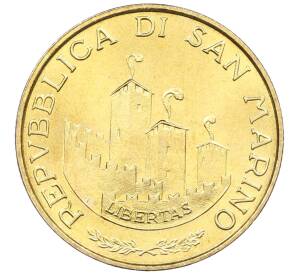 200 лир 1993 года Сан-Марино — Фото №2