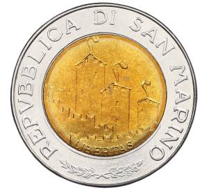 500 лир 1993 года Сан-Марино — Фото №2