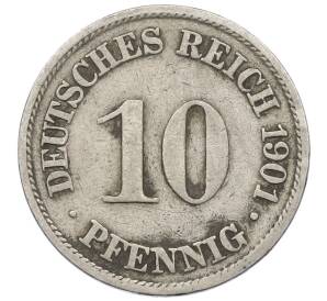 10 пфеннигов 1901 года A Германия — Фото №1