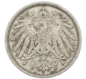 10 пфеннигов 1911 года A Германия — Фото №2