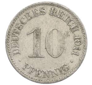 10 пфеннигов 1911 года A Германия — Фото №1