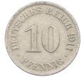 Монета 10 пфеннигов 1911 года A Германия (Артикул: M2-89364) — Фото №1