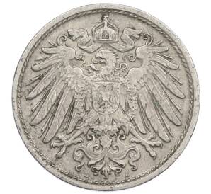 10 пфеннигов 1913 года D Германия — Фото №2