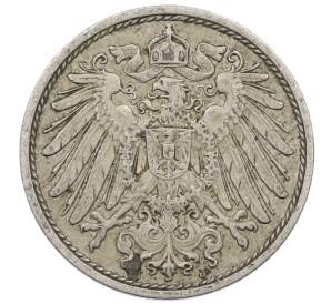 10 пфеннигов 1912 года J Германия — Фото №2