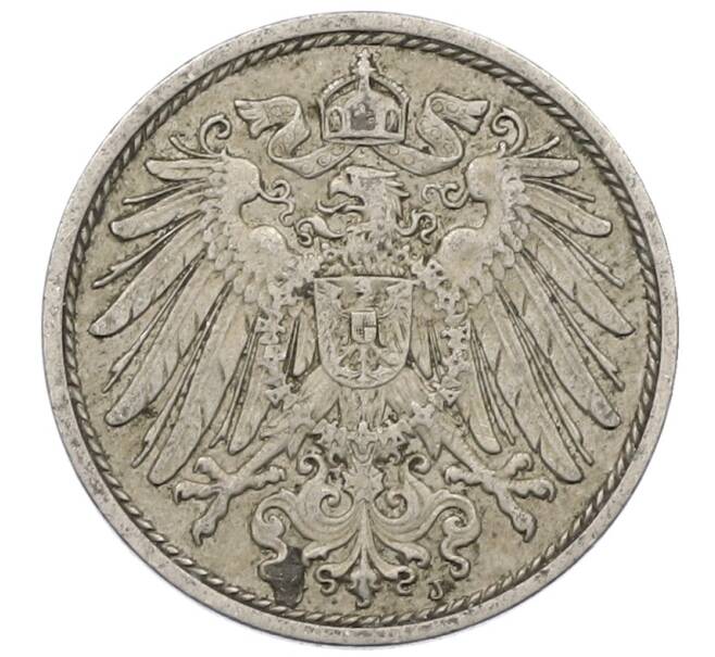 Монета 10 пфеннигов 1912 года J Германия (Артикул: M2-89366) — Фото №2