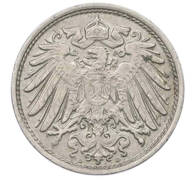 Монета 10 пфеннигов 1914 года D Германия (Артикул: M2-89369) — Фото №2