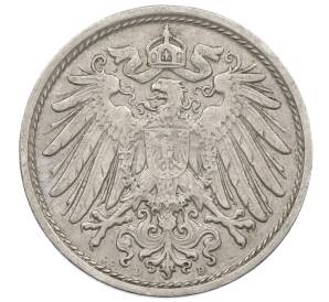 10 пфеннигов 1912 года D Германия — Фото №2