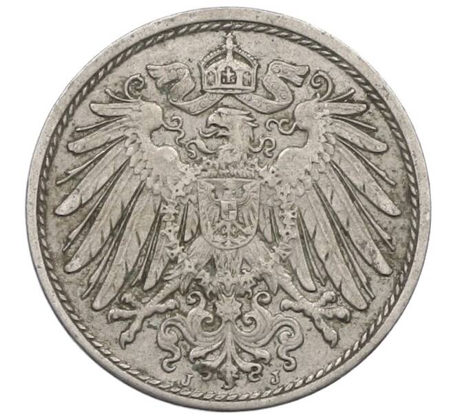 Монета 10 пфеннигов 1913 года J Германия (Артикул: M2-89373) — Фото №2