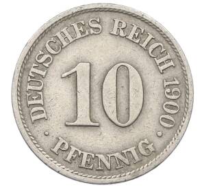 10 пфеннигов 1900 года A Германия — Фото №1