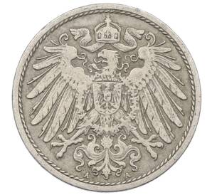 10 пфеннигов 1900 года A Германия — Фото №2