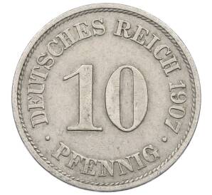 10 пфеннигов 1907 года A Германия — Фото №1