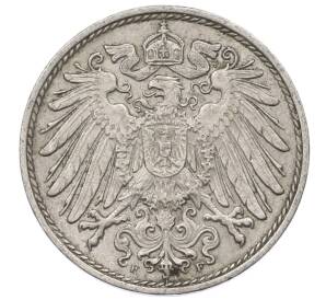 10 пфеннигов 1914 года F Германия — Фото №2