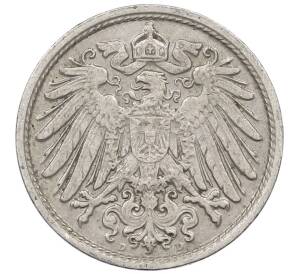 10 пфеннигов 1912 года D Германия — Фото №2