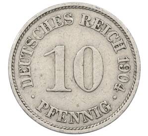 10 пфеннигов 1904 года A Германия — Фото №1