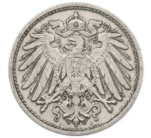 10 пфеннигов 1913 года D Германия — Фото №2