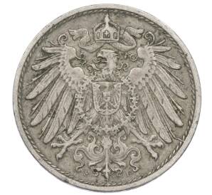 10 пфеннигов 1912 года F Германия — Фото №2