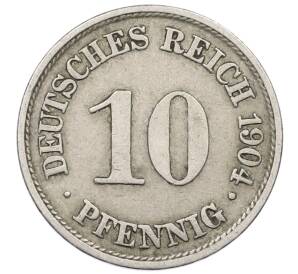 10 пфеннигов 1904 года A Германия — Фото №1