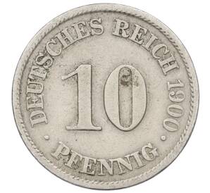 10 пфеннигов 1900 года A Германия — Фото №1