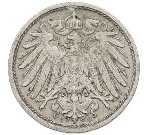 10 пфеннигов 1911 года D Германия — Фото №2