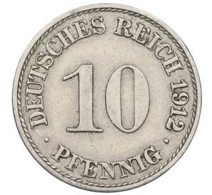 10 пфеннигов 1912 года A Германия — Фото №1