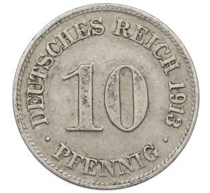 10 пфеннигов 1913 года D Германия — Фото №1