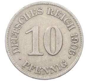 10 пфеннигов 1906 года E Германия — Фото №1