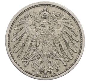 10 пфеннигов 1914 года A Германия — Фото №2