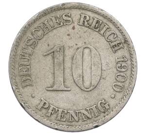 10 пфеннигов 1900 года A Германия — Фото №1