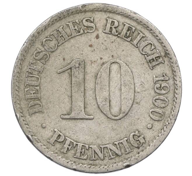 Монета 10 пфеннигов 1900 года A Германия (Артикул: M2-89419) — Фото №1