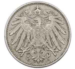 10 пфеннигов 1915 года J Германия — Фото №2