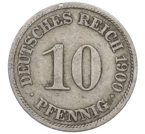 10 пфеннигов 1900 года A Германия — Фото №1