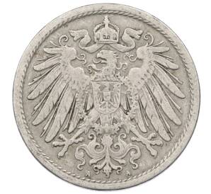 10 пфеннигов 1908 года A Германия — Фото №2