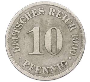 10 пфеннигов 1900 года A Германия — Фото №1