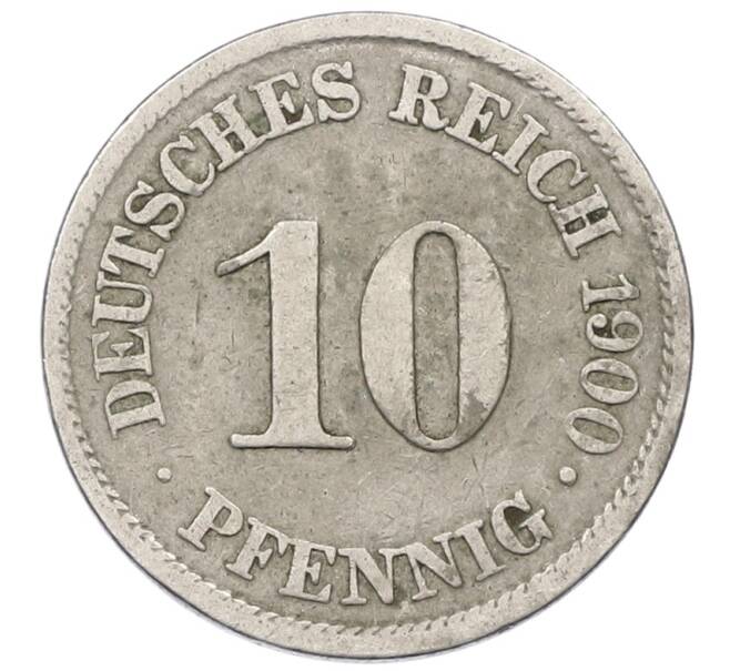 Монета 10 пфеннигов 1900 года A Германия (Артикул: M2-89429) — Фото №1