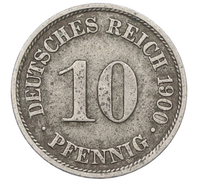 Монета 10 пфеннигов 1900 года A Германия (Артикул: M2-89430) — Фото №1