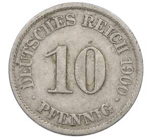 10 пфеннигов 1900 года A Германия — Фото №1