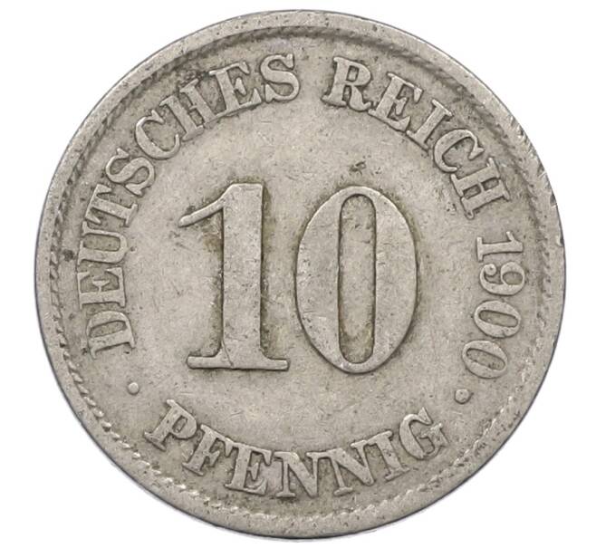 Монета 10 пфеннигов 1900 года A Германия (Артикул: M2-89433) — Фото №1