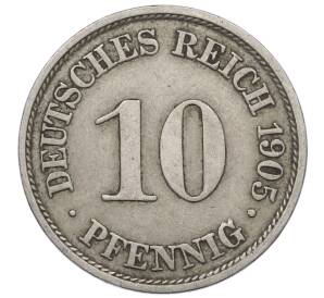 10 пфеннигов 1905 года A Германия — Фото №1