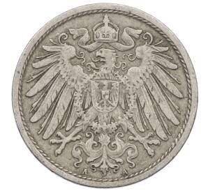 10 пфеннигов 1905 года A Германия — Фото №2