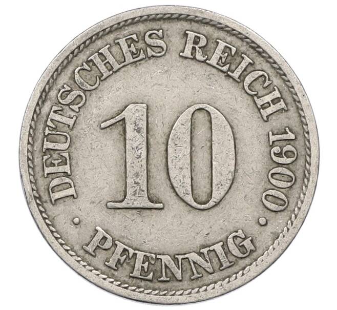 Монета 10 пфеннигов 1900 года A Германия (Артикул: M2-89436) — Фото №1